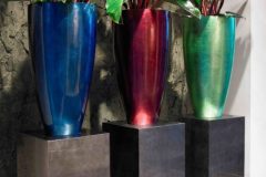 Vita Vase mehrfarbig