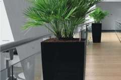 Kunststoff Bodenvase Lechuza konisch
