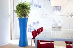 Kunststoff Bodenvase Symmetry