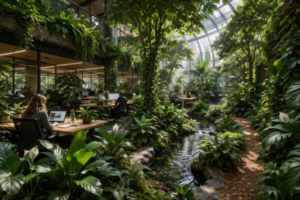 Im Regenwald arbeiten