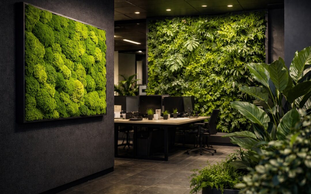 Akustik verbessern mit Pflanzen: Wie Moosbilder und grüne Wände für spürbar mehr Ruhe sorgen