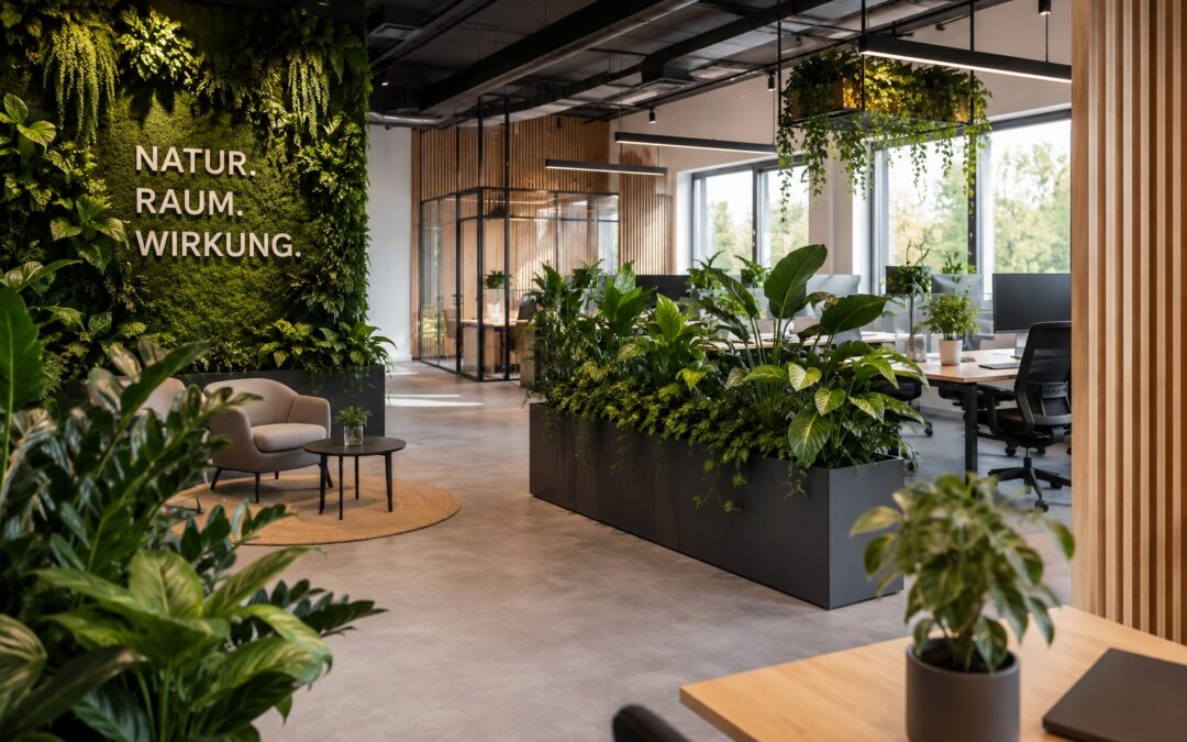 Biophilic Design im Büro: Warum moderne Arbeitswelten ohne Pflanzen nicht mehr funktionieren