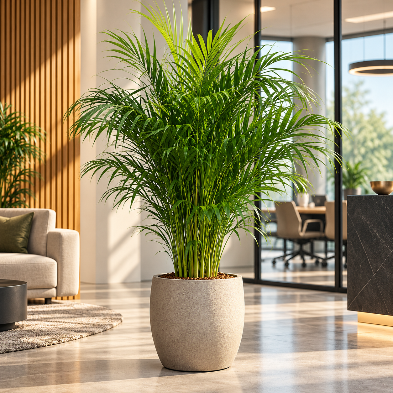 Dypsis (Chrysalidocarpus) lutescens – Areca-Palme