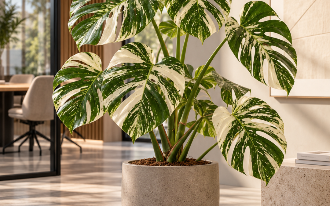 Monstera deliciosa ‚Variegatum‘