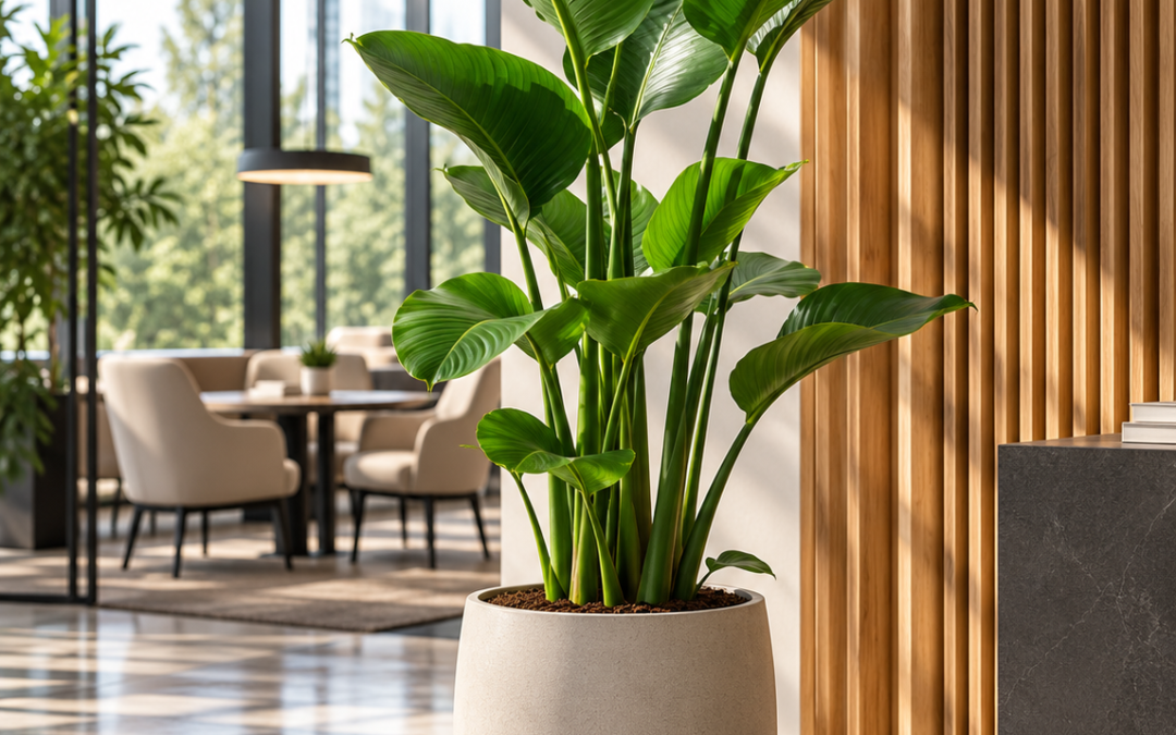 Strelitzia nicolai – Baumstrelitzie