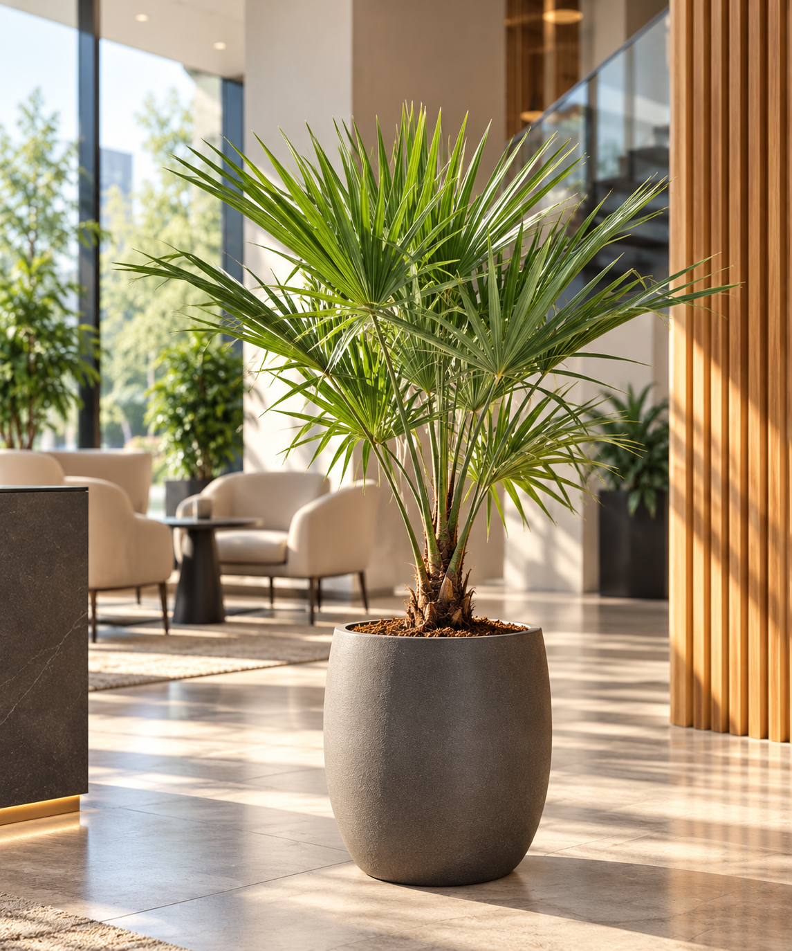 Trachycarpus fortunei – Chinesische Hanfpalme