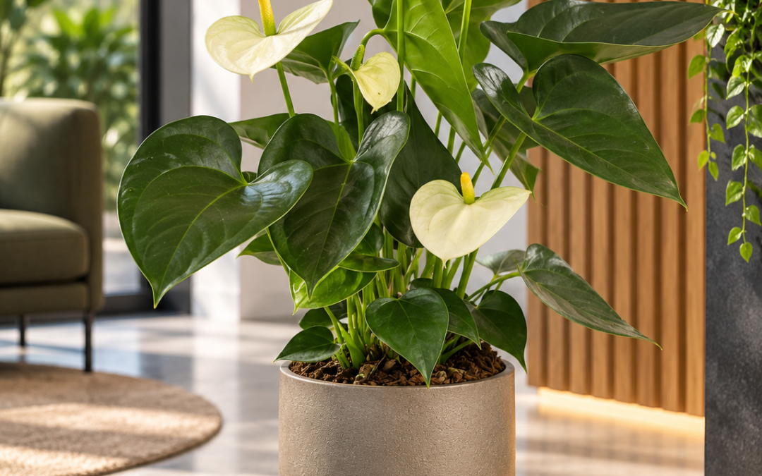 Anthurium andraeanum ‚Sierra White‘